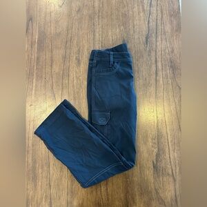 KÜHL Kids Cargo Pants Youth M 10 Navy Blue Outdoor Hiking Pants